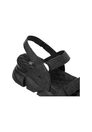 Muya Olimba 34201-001 Anatomik Taban Kadın Sandalet Siyah 36-40 001
