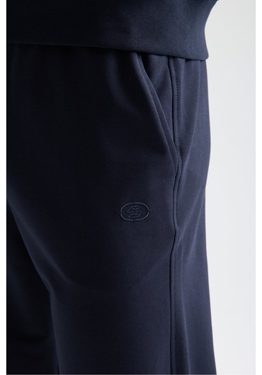 Shooter Sportswear Elit Class Füme Erkek Eşofman Takımı Mevsimlik Kapüşonlu Manşetli Rahat Kalıp Lacivert