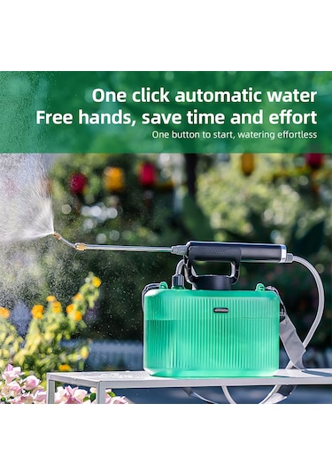 Hallow akülü Bahçe Püskürtücü 132 Galon / 5l Usb Şarj Edilebilir H47749gr