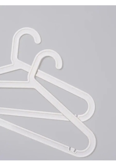 Ikea Çocuk Giysi Askıları Plastik Set 156560210 Beyaz