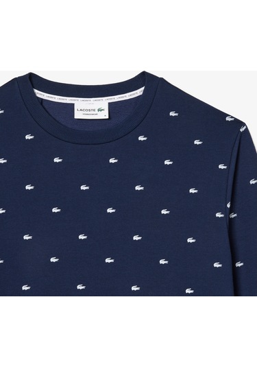 Lacoste Erkek Sweatshırt Sh2180-00-525 Lacivert