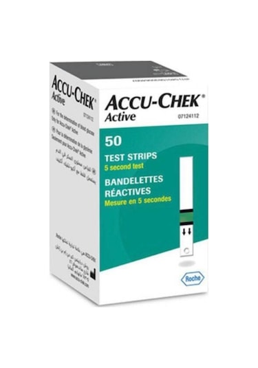 Accu-check Active Şeker Ölçüm Çubuğu 50 Adet