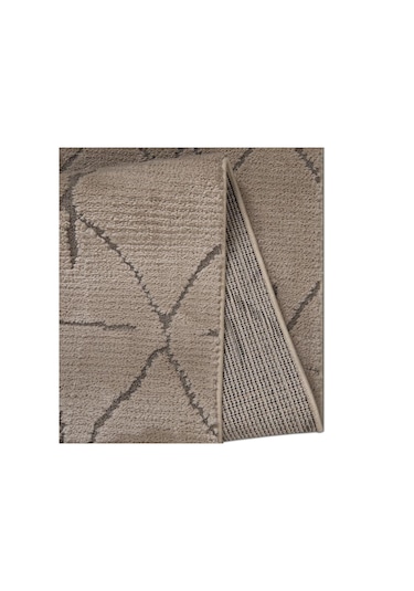 My Evilla Modern Dekoratif Vizon Bej Iskandinav Halı