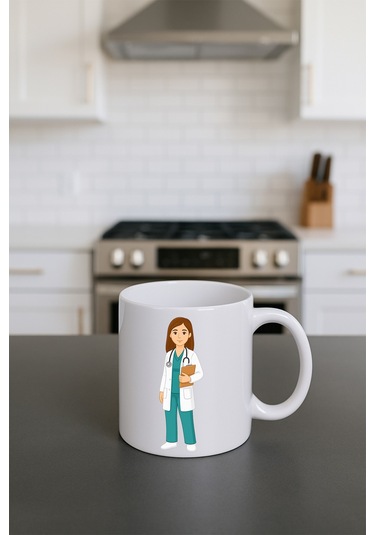 Meslek Baskili Kupa Kadin Doktor