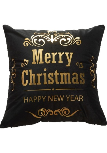 Cartoon Hand-painted Style Christmas Decorative Pillow No.148 Ekru