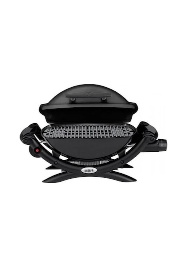 Weber Q 1000 Klasik Siyah Döküm Izgara 2,5 Kw Tek Brülör Easy-ıgnite Ateşleme-139 Siyah