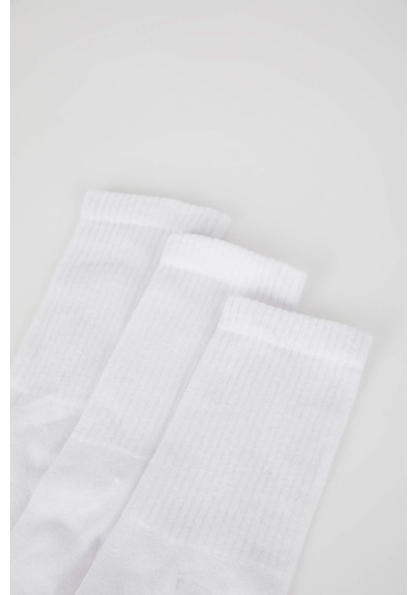 DeFacto Erkek Rahat Lastikli 3'lü Pamuklu Uzun Çorap Z0806AZNSWT1 DeFacto Erkek Rahat Lastikli 3'lü Pamuklu Uzun Çorap Z0806AZNSWT1