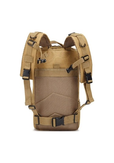 Pazly Yürüyüş Sırt Çantası Büyük Kapasiteli Spor Haki Renk Dayanıklı Haki