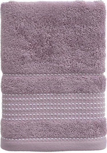 Cotton Ladin Banyo Havlusu 90x150 Mürdüm
