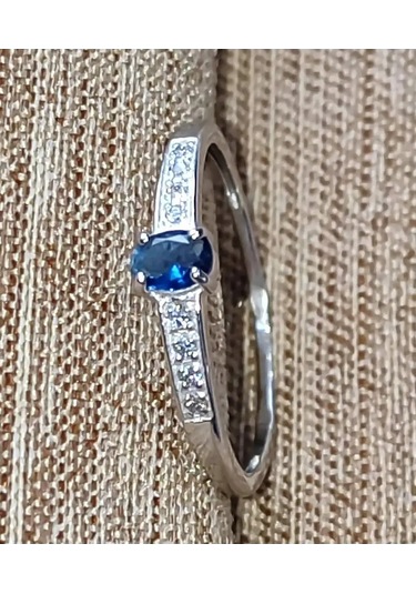 Sılver Whale 925 Ayar Gümüş, Taşlı Yüzük 35690800 Gri