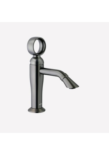 İtalyan Webert Opera Lavabo Bataryası Mat Siyah -sifon Kumandalı