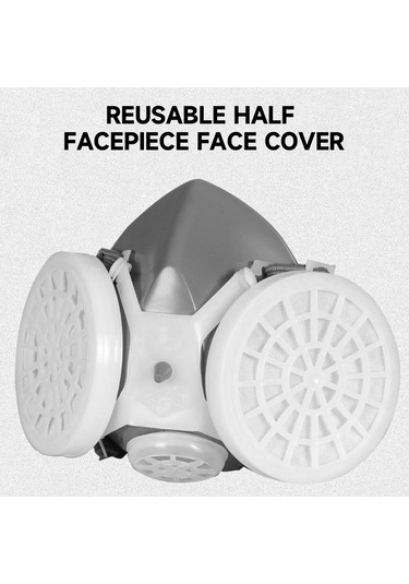 Singree Yeniden Kullanılabilir Yüz Maskesi - Değiştirilebilir Filtreli Boya Ve Dekorasyon İçin