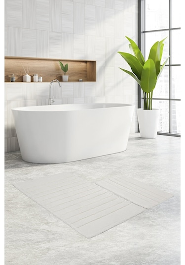 Özdilek Stra 2'li Pamuk Klozet Takımı 413459 Ekru