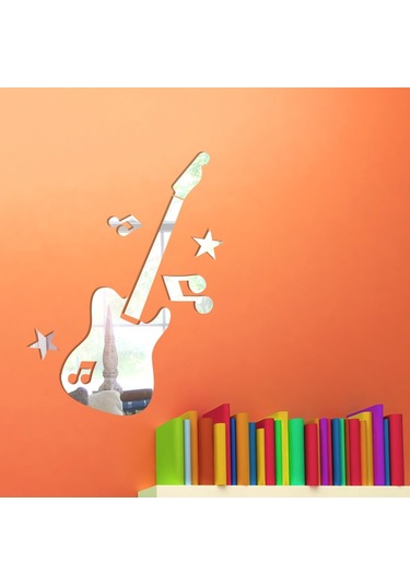 Gitar Dekoratif Ayna Şeffaf