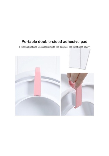 Tongxida Bosphorusboutique Yaratıcı Tuvalet Tuvalet Sones Önleyici Kir Kapağı Kaldırma Halka Aksesuarları Adet 10 Diğer