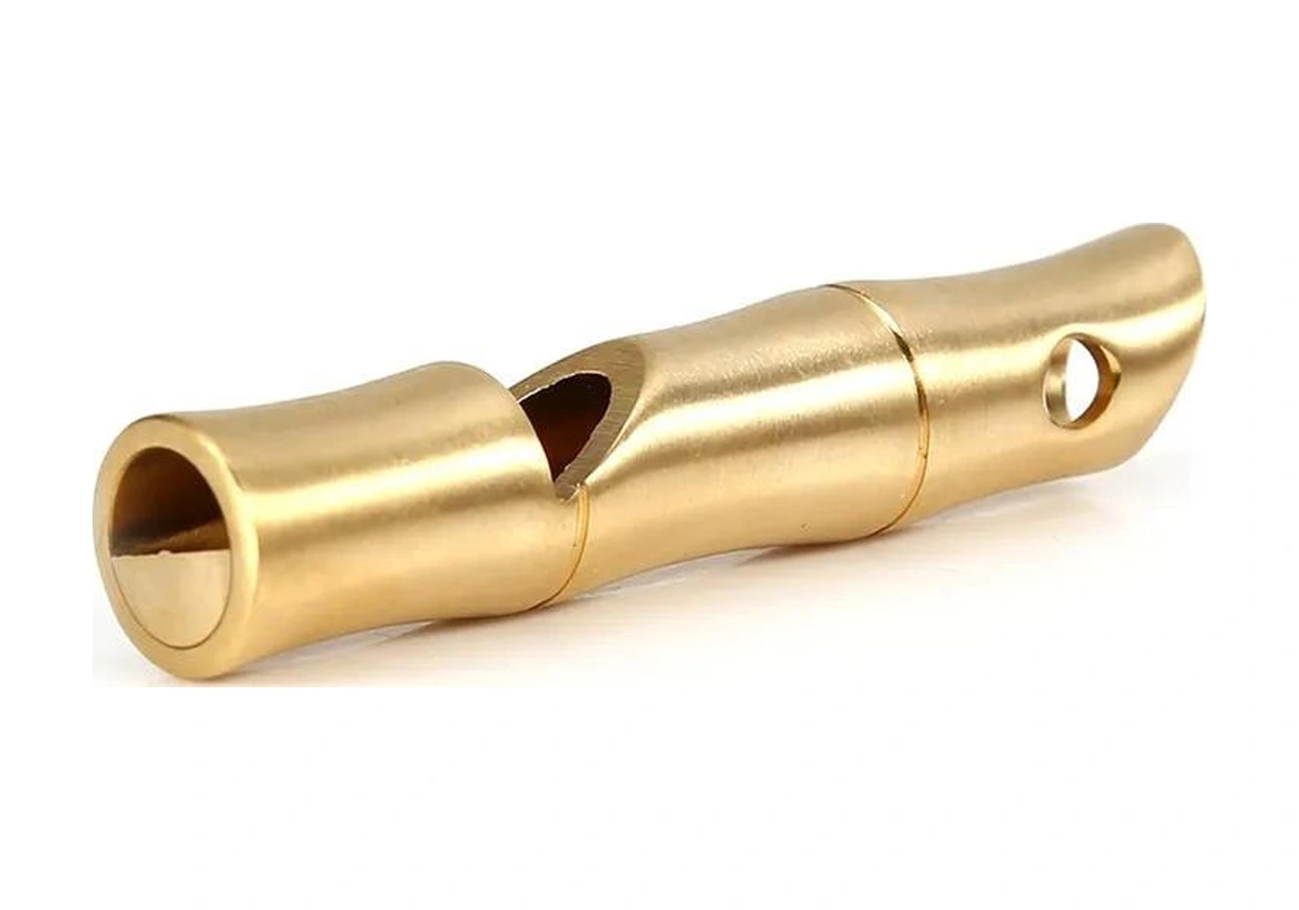 Yunboo Brass Canlı Kurtarma Işığı, Hafif Taşınabilir, Yüksek Sesli, Dış Mekan Kamp, Dağcılık, İtfaiye İçin Uygun, Çizik Ve Oksidasyona Dayanıklı Altın