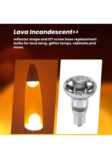 Lav Lambası E14 R39 30w Spot Işığı Yansıtıcı Spot Işık Ampulleri 1 Adet