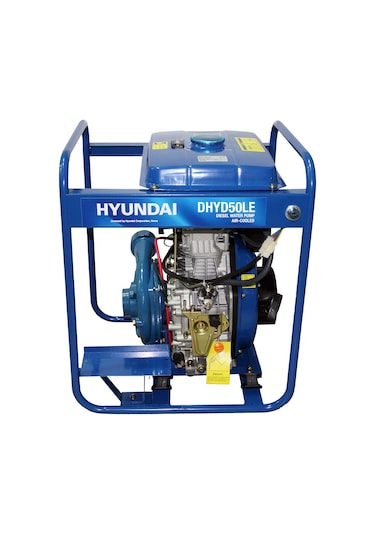 Hyundai Dhyd50le Dizel Marşlı Yüksek Basınçlı Su Motoru 2''