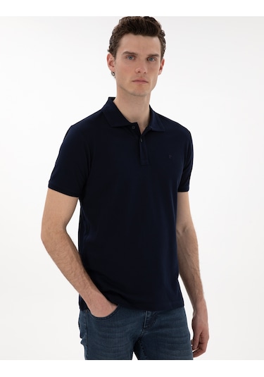 Pierre Cardin Erkek Lacivert Tişört Basic 50302561-vr033 Lacivert