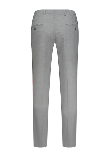 Hatemoğlu Gri Regular Fit Yandan Cepli Kumaş Pantolon 2963519 Gri