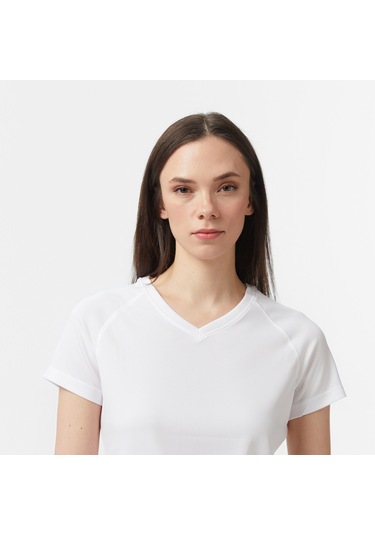 Energetics Natalja Ss Kadın Beyaz Koşu T-shirt 417784