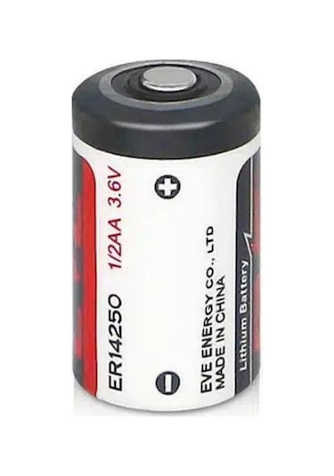 Eve Er14250 3.6v 1200mah 1/2 Aa Lityum Kısa Pil