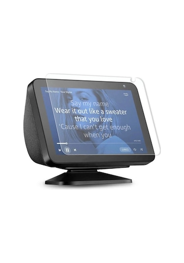 Amazon Ev Amazon Echo Show 5 Uyumlu Body Şeffaf Ekran Koruyucu Nano Jelatin