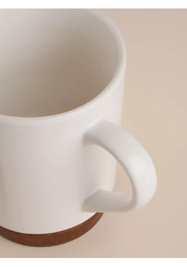 Sl Home Çay Ve Kahve İçin Seramik Bardak 400 Ml Hediye 200473607 Kahverengi