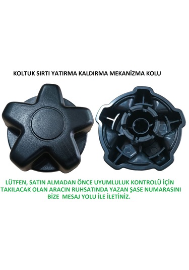 Ford Focus Koltuk Sırt Yatırma Kaldırma Kolu 2008 İle 2020 Arası