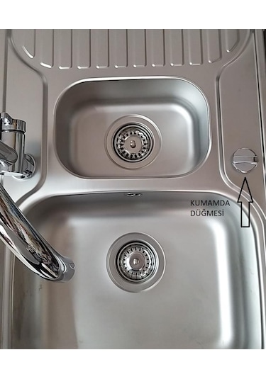 Teka 1.5 Göz Kumandalı Eviye Sifon Takımı