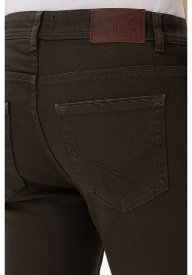 U.s. Polo Assn. Erkek Kahverengi Pantolon Jean 50310334-dn0031 Kahverengi