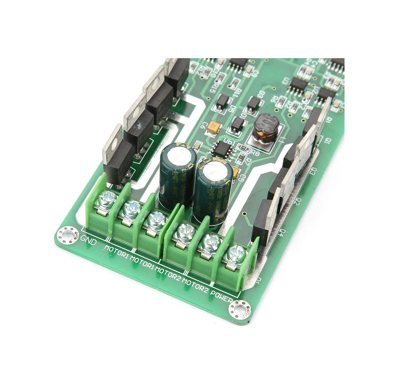 Tenfowee Irf3205 İki Yollu Dc Motor Sürücü Kartı - Güçlü Fren Fonksiyonu İle Yüksek Güçlü H Köprü Tasarımı