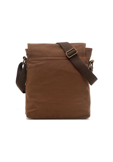 Sones Augur 9088 Retro Dikey Stil Kanvas Omuz Messenger Crossby Çanta