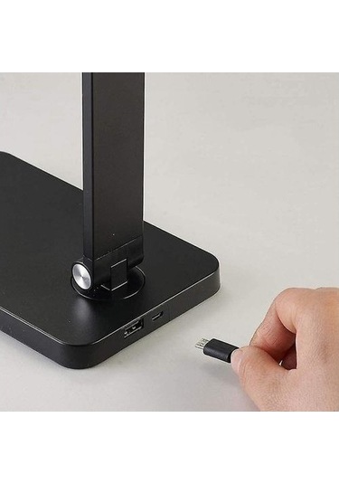 Agoodshop Lambalar Masa Lambası Led Masa Lambası Göz Bakımı Masa Lambası Usb Şarj Portu Dokunmatik Kontro