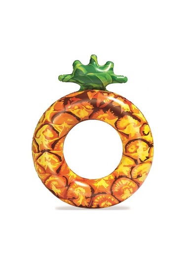 Renkli Ananas Desenli Deniz Simit Bestway - 36121 -ananas Lisinya Çok Renkli