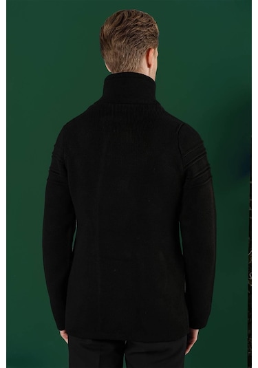 02 Slim Fit Siyah Spor Kaban Siyah