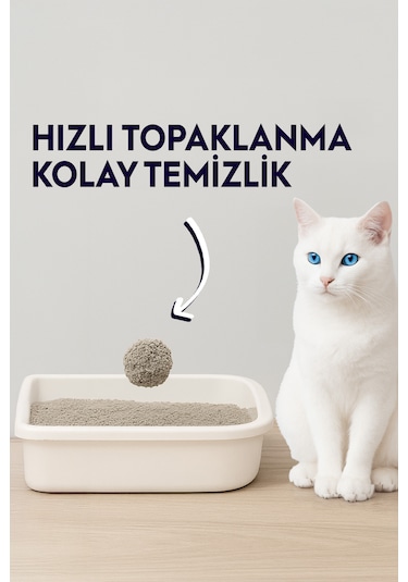 Sıvocat Topaklanan Doğal Kedi Kumu 6 L