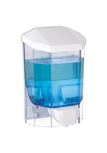 Maxıflow Tekli Plastik Şeffaf Sıvı Sabunluk 500 Ml 13434 Altın