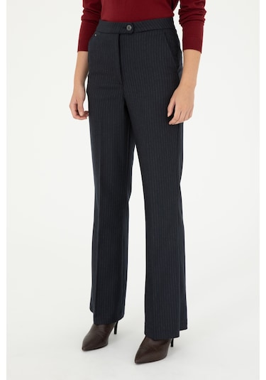 U.s. Polo Assn. Kadın Lacivert Pantolon Kanvas-chino 50298552-vr033 Lacivert