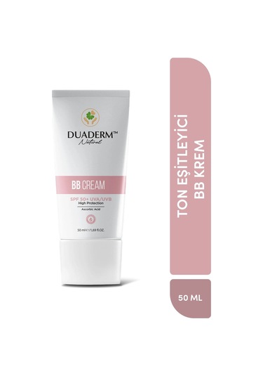 Duaderm Besleyici Ve Ton Eşitleyici Bb Krem SPF50+ Nude 50 ML