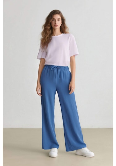 DeFacto Wide Leg Geniş Bol Paça Aerobin Pantolon E6883AX25SPBE341 DeFacto Wide Leg Geniş Bol Paça Aerobin Pantolon E6883AX25SPBE341