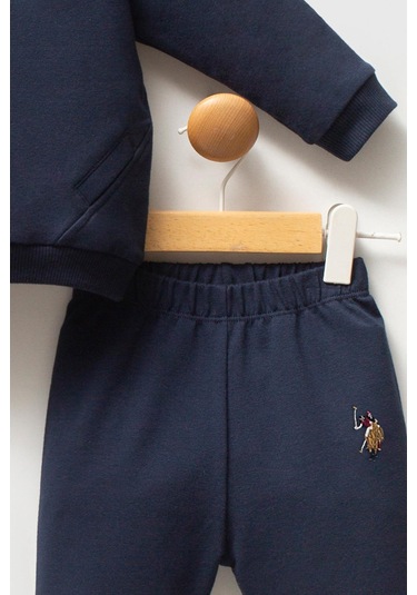 U.s. Polo Assn Erkek Bebek 2 Li Takım Lacivert-2085 Lacivert