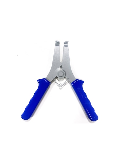 Jeemson Mavi Metal Çelik Kaynaklı Ahşap İşleri İçin Miter Köşe Tutucu, 1 Adet Pense Ve 9 Adet Klem İle Ahşap Hasarını Azaltan El Aracı Mavi