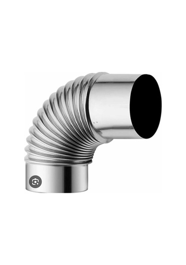 Pelet Sobası Paslanmaz Dirsek Boru