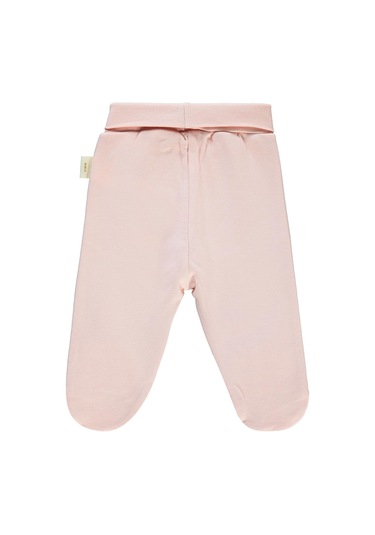 Civil Baby Bebek Organik Patikli Tek Alt 0-6 Ay Pembe
