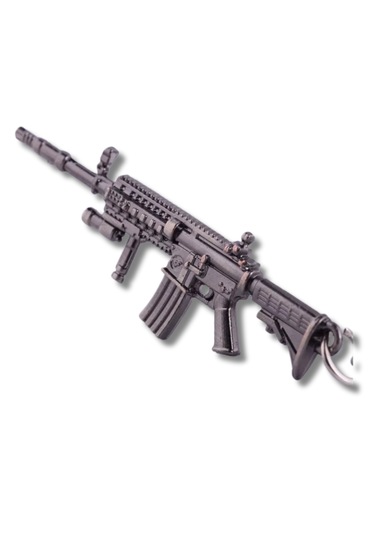 Waves And Pebbles M4a1 Anahtarlık Açık Gri