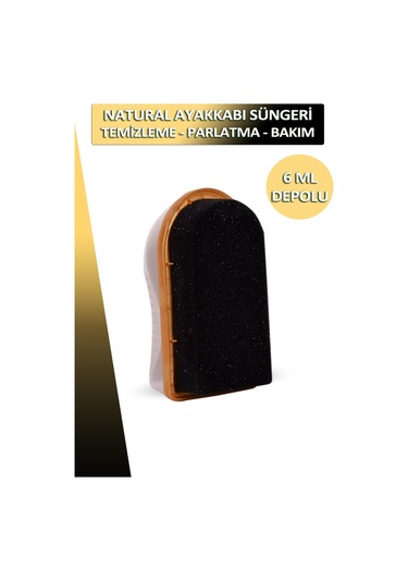 Bağcık + Fabcare Ayakkabı Temizleme ve Parlatma Bakım Süngeri Depolu 6 ML Set