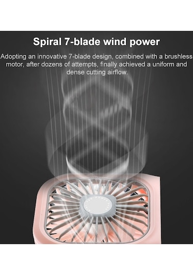 Cbtx F20 Galvanik Taşınabilir Masaüstü Sessiz El Tipi Fan