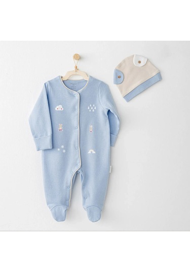 Andywawa Bebek Tulum Takım Ac26072 Mavi Blue