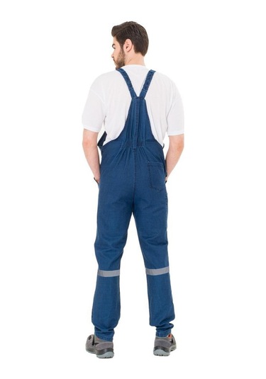 Şensel, Reflektörlü Yazlık Kot Bahçıvan Tulum, Lacivert-8E2045-